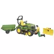 Lelupuutarhatraktori John Deere Bruder - Lelutraktorit ja Tarvikkeet - U62104 - 2