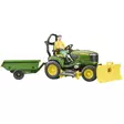 Lelupuutarhatraktori John Deere Bruder - Lelutraktorit ja Tarvikkeet - U62104 - 1