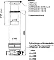 Tarkastuskaivo Pro Risteävä 400/315/110 - Jätevesijärjestelmät ja Pihakaivot - 6430010819134 - 2