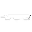 Panelbräda 15x95x3280 8st/fp - Träpaneler - 6418227013804 - 3