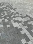 Kartanonoppa 138x138x80mm Hiekkapuhall. - Kartanokivet - 6438256032744 - 6