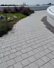 Kartanonoppa 138x138x80mm Hiekkapuhall. - Kartanokivet - 6438256032744 - 4