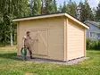 Gårdsförråd Lippa S 8m2 - Timmerlador - 4100534 - 1