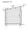 Gårdsförråd Lippa S 8m2 - Timmerlador - 4100534 - 5