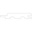 Bastupanel STP 15x95x2400 8st/fp - Bastupanel och -lavar - 6418227001764 - 4