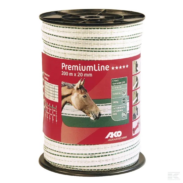 Aitanauha AKO Premium 20 mm 200 m - Aitalangat ja Aitanauhat - 441534 - 1