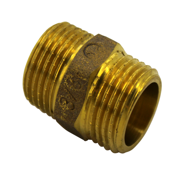 Dubbelnippel MS R 1/2 SM Oen - Mässingsnipplar - 6413820801124 - 1