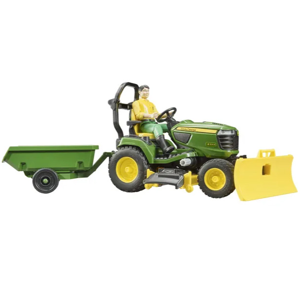 Lelupuutarhatraktori John Deere Bruder - Lelutraktorit ja Tarvikkeet - U62104 - 1