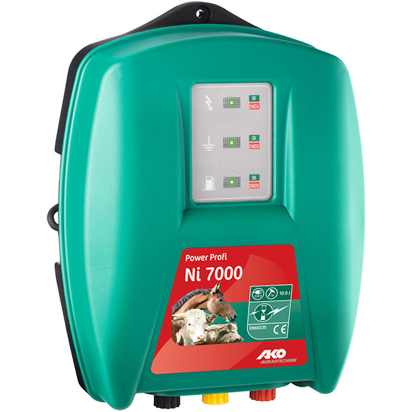 Nätaggregat till Elstängsel, AKO Power Profi Ni 7000 - Elstängselapparater - 4035738007034 - 1