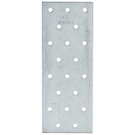 Rak Hålplatta Stålplatta 40x160x2mm - Spikningsplåtar - 4034176101434 - 1