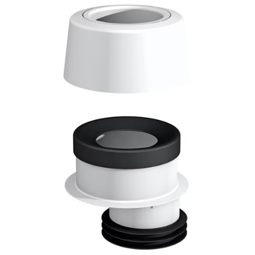 WC-Manschett Excentrisk 30mm Opal - Övriga delar till avloppsrör  - 6413820801384 - 1