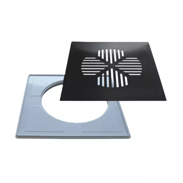 Golvrengöringslock Excentrisk Installationsram - Golvbrunns lock - 6430042836574 - 1