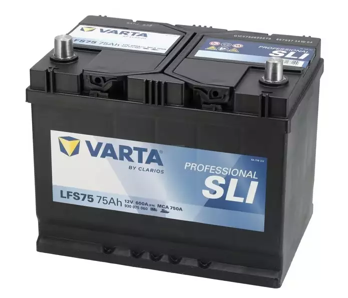 Batteri Varta 12V 75Ah 600A - Bilbatterier och Fordonsbatterier - 4016987167144 - 1