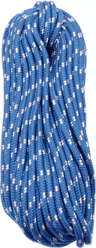 Flätat PP-multifil. Blått 6 mm x 20 m - Rep - 6408586500794 - 1