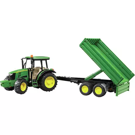 Leksakstraktor John Deere 5115M Med Släpkärra - Leksakstraktorer och Tillbehör - 4001702021085 - 2