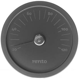 Rento Bastu Termometer Aluminium Rento Bastu Termometer Aluminium