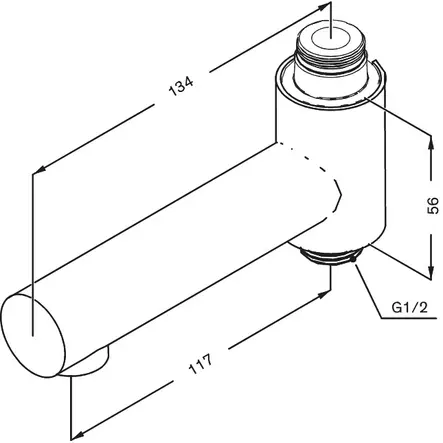 Damixa Svängbar Pip - Krantillbehör - 5708516833895 - 2