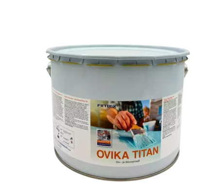 Ovika Titan Dörr- och Fönsterfärg 9L - Möbelfärger, vattenbaserade - 6417529702065 - 1