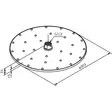 Damixa Eliza Yläsuihkusiivilä Ø300mm - Hanatarvikkeet - 5708516807315 - 2