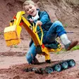 Leikkikaivinkone CAT XL, Rolly Toys - Pihaleikkivälineet - 4006485513215 - 5