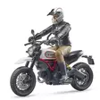 Motorcykel Och Förare Leksak - Leksaksfigurer och Tillbehör till Bondgården - 4001702630515 - 1