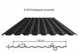 Peltikattopaketti Hirsilato U25/R25 R-20 - Kattopaketit Hirsilatoihin - HLR25 - 6