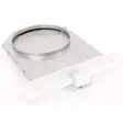 Savupelti Harkkopiippuun 150mm Valkoinen - Savupellit Saunaan - 6430069490155 - 1
