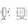 Armaturplugg DCL Svart Opal - Stickkontakter - 6438056309305 - 2