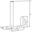 Damixa Zen WC-pappershållare - Klädställ, krokar och hållare - 5708516848455 - 2