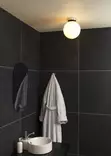 Lido Plafondi, Kromi/Valkoinen - Våtrumsarmaturer - 7041661275805 - 3