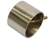 Päätytulppa Ø 38 mm messinki - Kaideköydet ja Tarvikkeet - 6408586890475 - 2