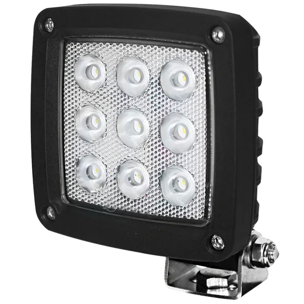 LED-arbetsbelysning, 27 W, 3000 lm, Fyrkantig - Arbetsbelysning, brännare för traktorer förmånligt från Lakkapää - LA10555 - 1