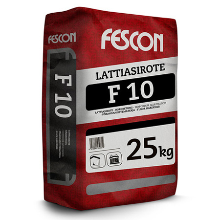 Lattiasirote Fescon Fescotop F10 25kg - Pinnoitteet - 6416841770035 - 1