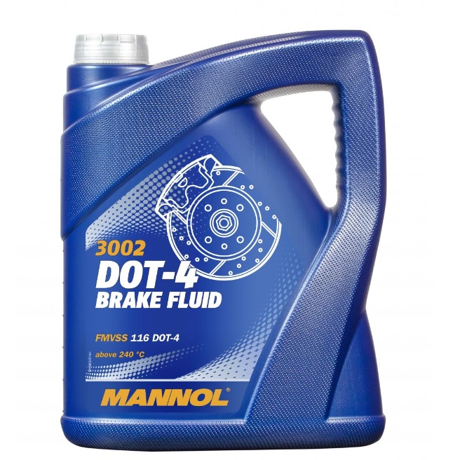 Mannol Brake Fluid, 5L DOT-4 - Övriga oljor - DOT405 - 1