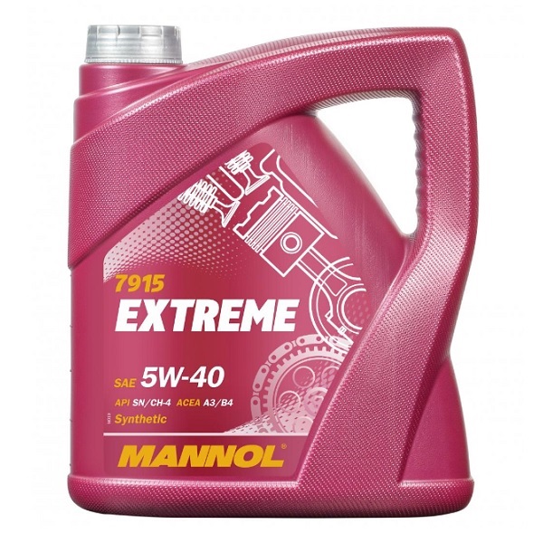 Mannol EXTREME 5W-40 5L - Moottoriöljyt - EXT05 - 1