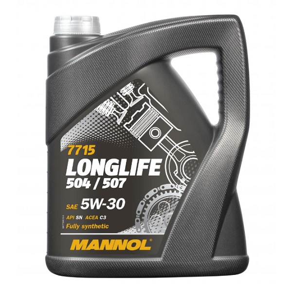Mannol Longlife 504/507 5W-30 5L - Moottoriöljyt - 771505 - 1