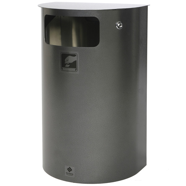 Sopkorg 30L Antiksilver - Avfalls- och sandbehållare - 4010541005 - 1