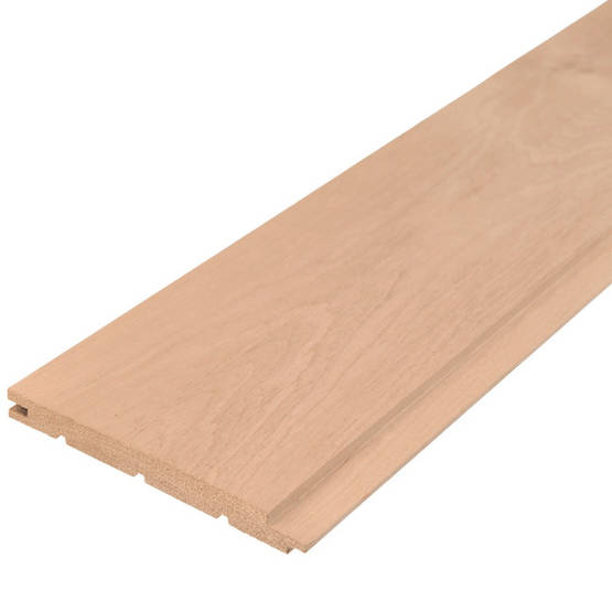 Bastupanel Klibbal 15x140x2100mm STS Al till Bastu 6st/pkt Lakkapää