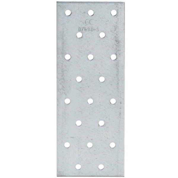 Rak Hålplatta Stålplatta 40x100x2mm - Spikningsplåtar - 6430018015125 - 1