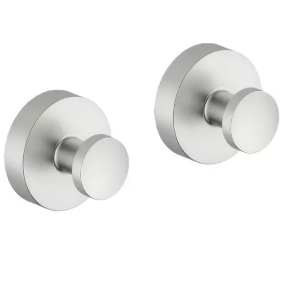 Damixa Zen Handdukskrok Med Fläns - 2 ST - Klädställ, krokar och hållare - 5708516847915 - 1