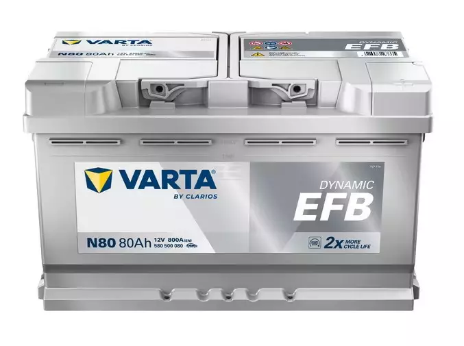 Batteri Varta 12V 80Ah 800A - Bilbatterier och Fordonsbatterier - 4016987167335 - 1