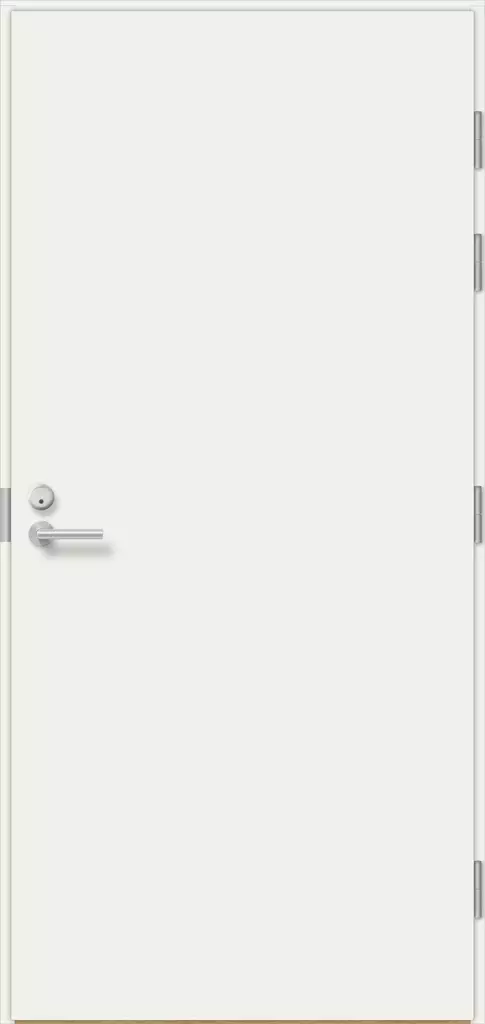 Våningsdörr KER40 EI30/38dB Vit - Branddörrar - 110161315 - 1