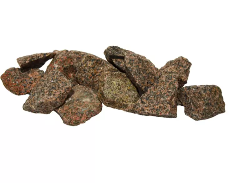 Kaminsten Röd granit 5-10 cm - Dekorationsstenar och grus - 6417659031295 - 1
