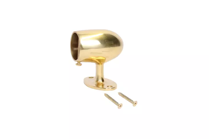 Ändhållare Ø 36 mm mässing - Räckeslinor och tillbehör - 6408586890895 - 1