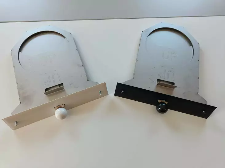 Spjäll för Elementskorsten 150mm Vit - Rökspjäll till bastu - 6430069490155 - 1