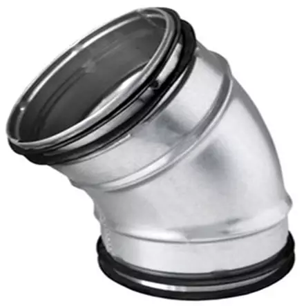 Käyrä 45 AST. 100 mm Oen - Skavbitar - 265046 - 12
