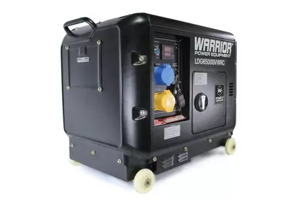 Dieselaggregaatti Warrior 6,25 kVa 1-V - Aggregaatit - 5060423985976 - 2