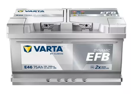 Batteri Varta 12V 75Ah 730A - Bilbatterier och Fordonsbatterier - 4016987167366 - 1