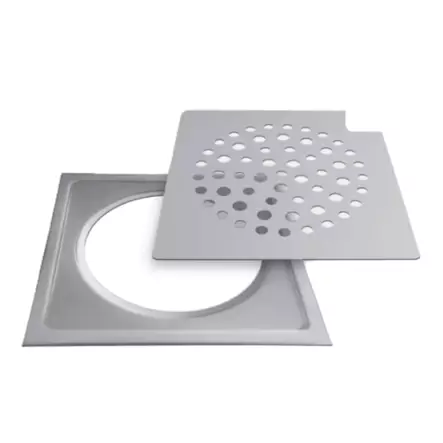 Golvränna lock, RST-Ram, 197x197mm - Golvbrunns lock - 6430042836406 - 1