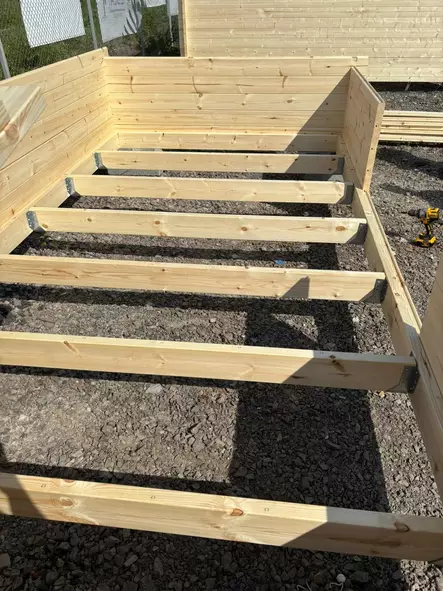 Lattiapaketti Kymppi Hirsiladot - Perustus- ja Lattiapaketit Hirsilatoihin - 6424110255596 - 2